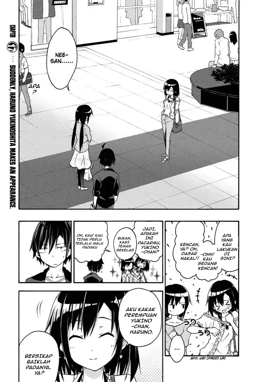 Komik Yahari Ore no Seishun Love Come wa Machigatteiru @comic Chapter 17 gambar 1