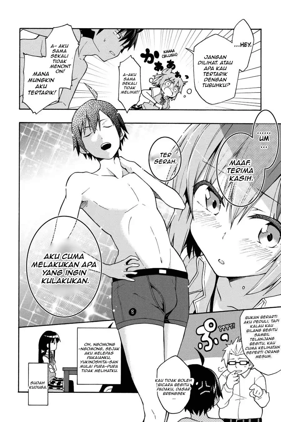 Manga Yahari Ore no Seishun Love Come wa Machigatteiru @comic Chapter 19 gambar 2