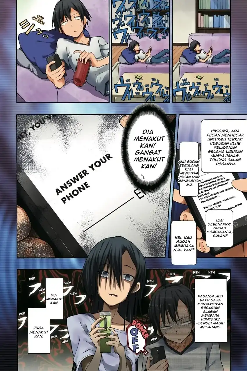 Manga Yahari Ore no Seishun Love Come wa Machigatteiru @comic Chapter 23 gambar 2