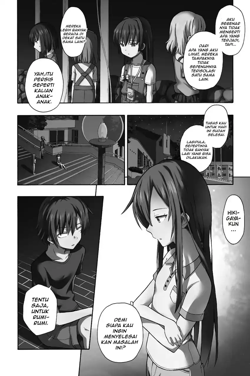 Manga Yahari Ore no Seishun Love Come wa Machigatteiru @comic Chapter 28 gambar 2