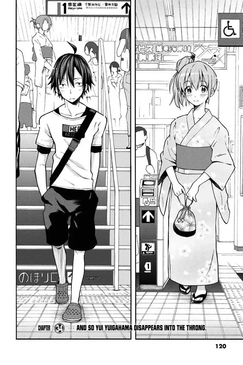 Manga Yahari Ore no Seishun Love Come wa Machigatteiru @comic Chapter 33 gambar 2