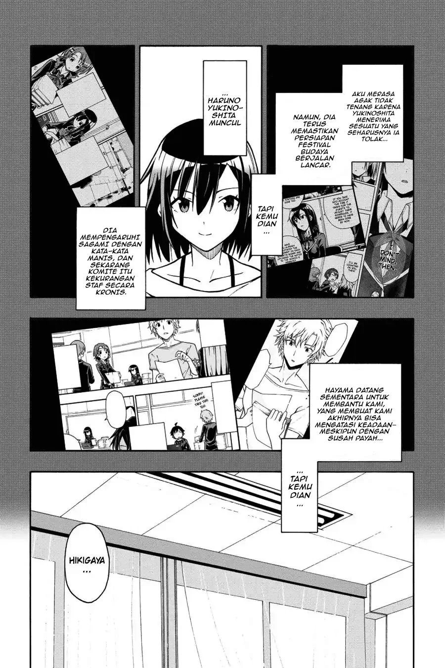 Manga Yahari Ore no Seishun Love Come wa Machigatteiru @comic Chapter 38 gambar 2