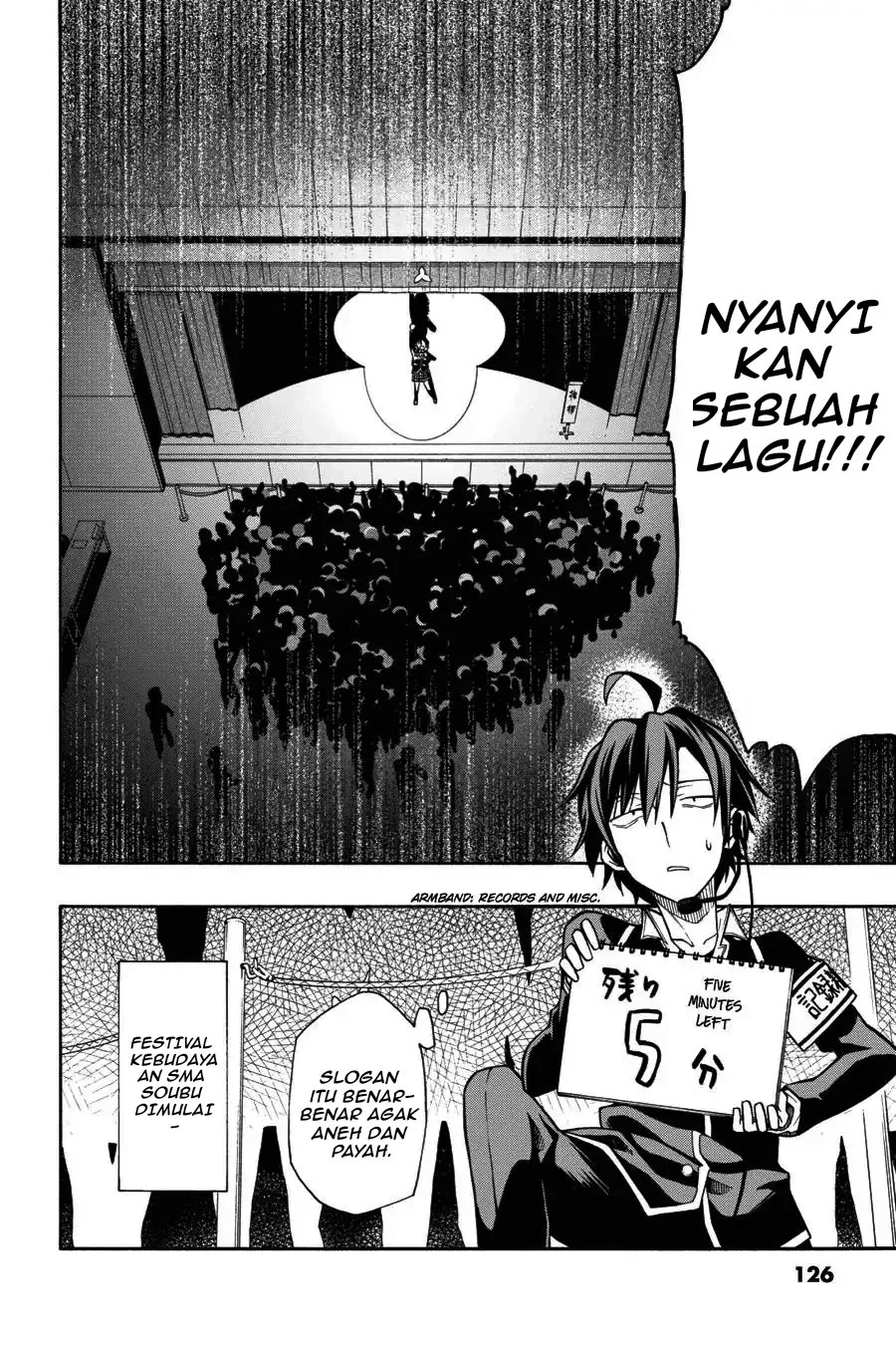 Manga Yahari Ore no Seishun Love Come wa Machigatteiru @comic Chapter 39 gambar 2