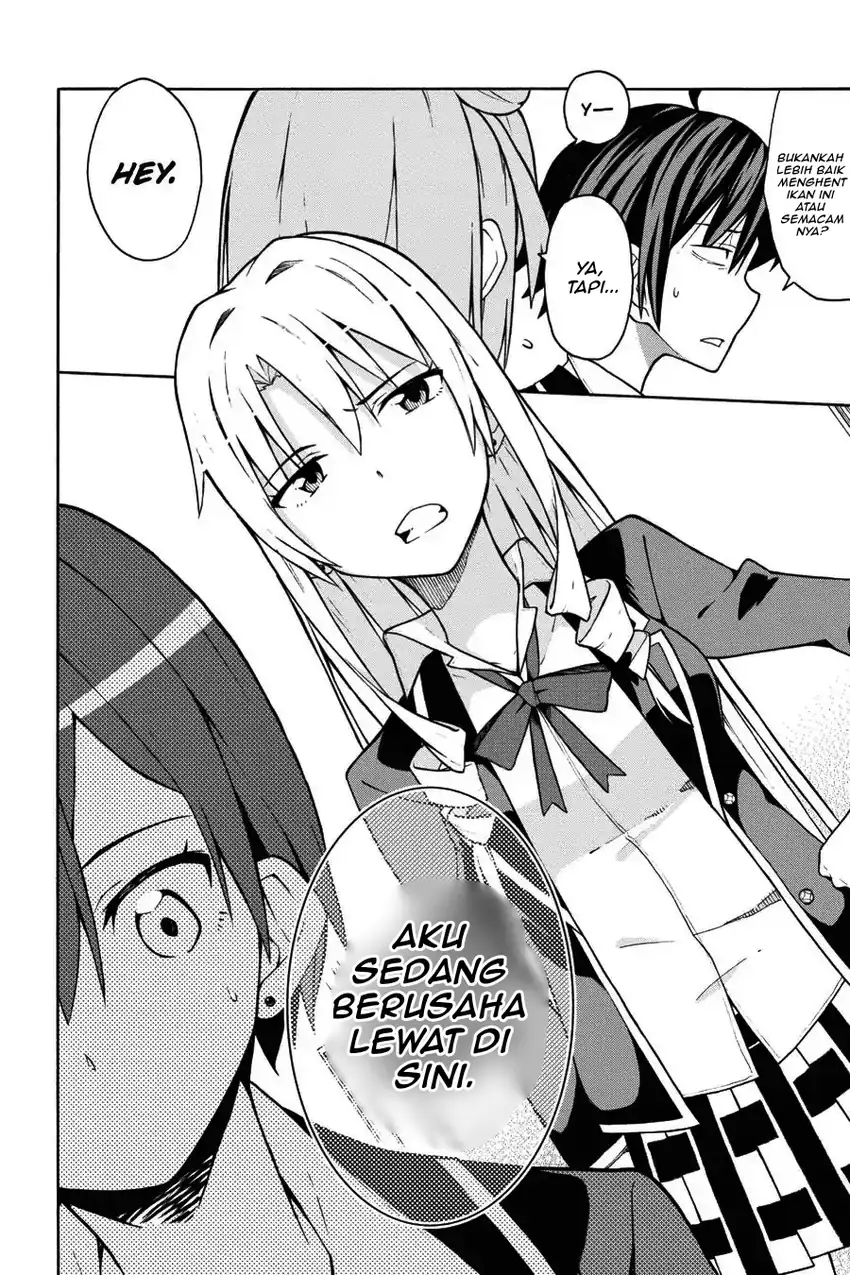 Manga Yahari Ore no Seishun Love Come wa Machigatteiru @comic Chapter 46 gambar 2