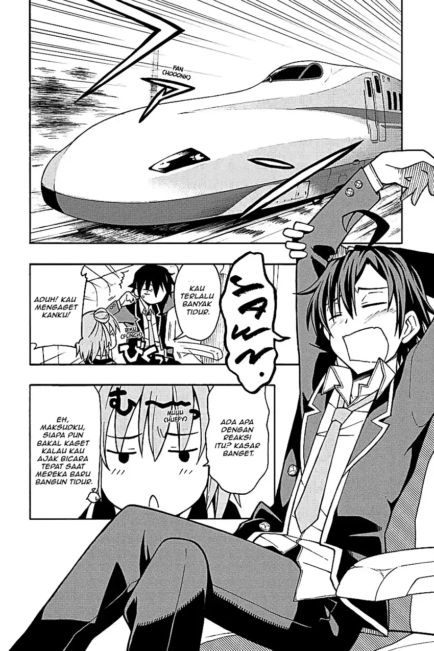 Manga Yahari Ore no Seishun Love Come wa Machigatteiru @comic Chapter 50 gambar 2