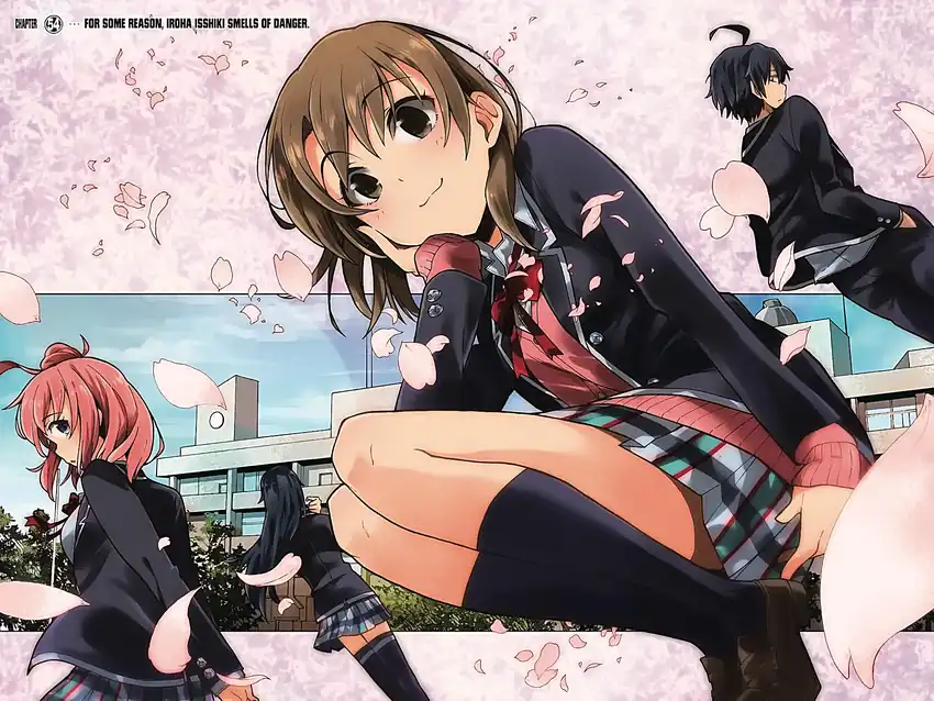Manga Yahari Ore no Seishun Love Come wa Machigatteiru @comic Chapter 53 gambar 2