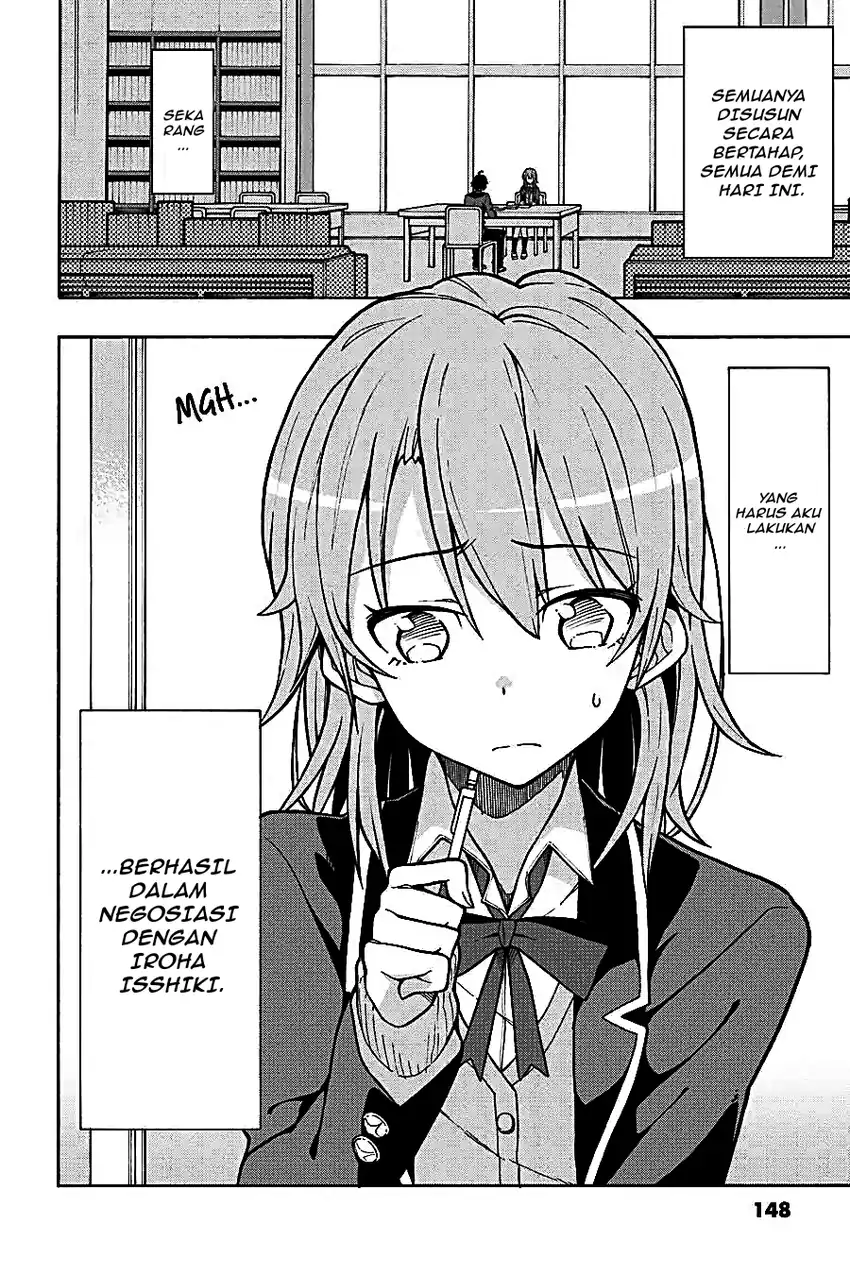 Manga Yahari Ore no Seishun Love Come wa Machigatteiru @comic Chapter 57 gambar 2