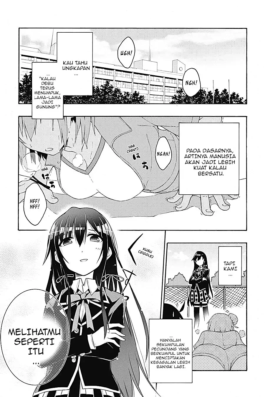 Komik Yahari Ore no Seishun Love Come wa Machigatteiru @comic Chapter 6.1 gambar 1