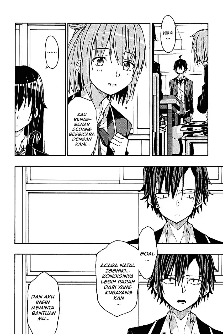 Manga Yahari Ore no Seishun Love Come wa Machigatteiru @comic Chapter 63 gambar 2