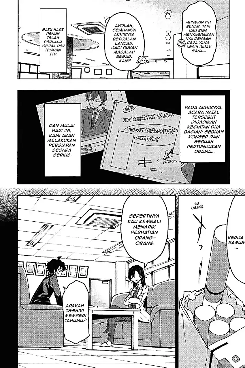Yahari Ore no Seishun Love Come wa Machigatteiru @comic Chapter 69 Gambar 3