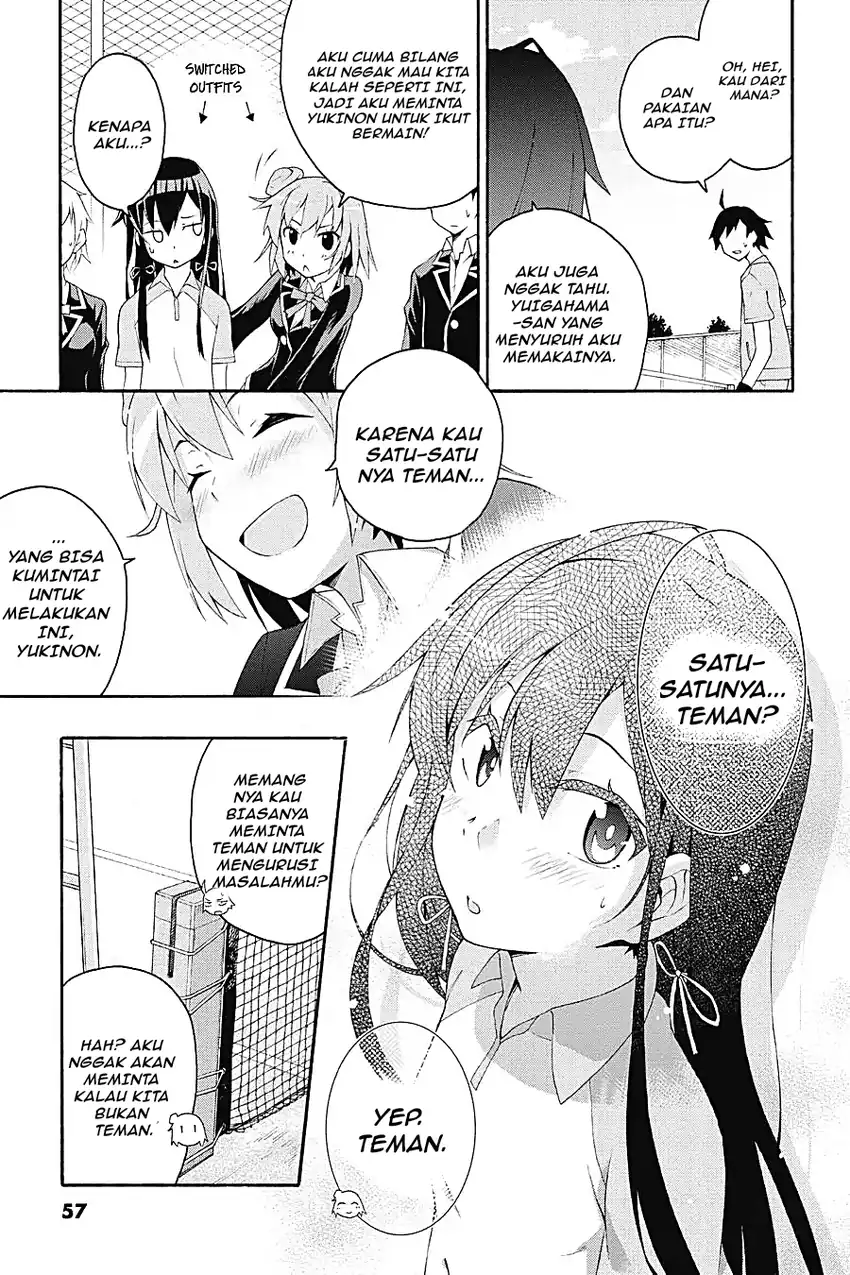 Komik Yahari Ore no Seishun Love Come wa Machigatteiru @comic Chapter 7.3 gambar 1