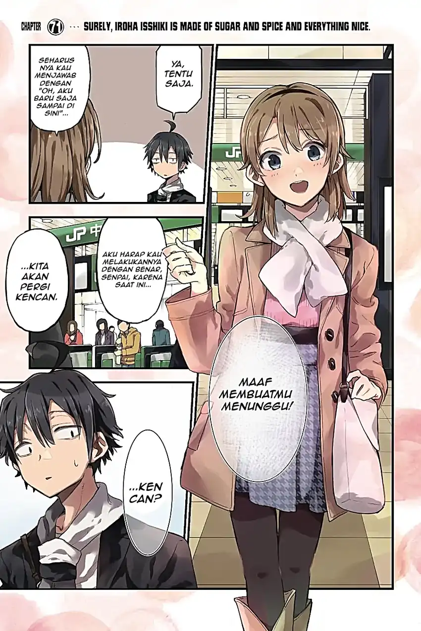 Komik Yahari Ore no Seishun Love Come wa Machigatteiru @comic Chapter 70 gambar 1