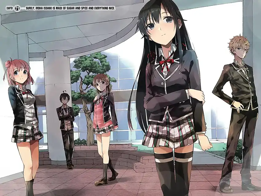 Manga Yahari Ore no Seishun Love Come wa Machigatteiru @comic Chapter 70 gambar 2