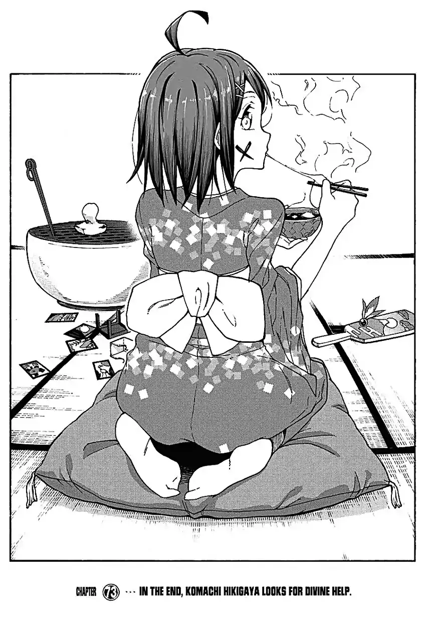 Komik Yahari Ore no Seishun Love Come wa Machigatteiru @comic Chapter 72 gambar 1