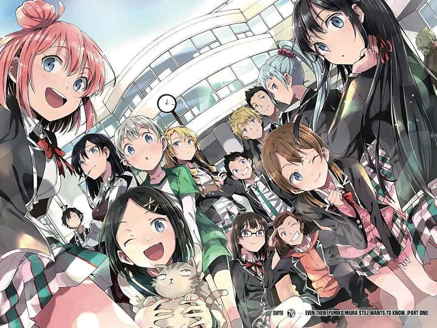 Manga Yahari Ore no Seishun Love Come wa Machigatteiru @comic Chapter 75 gambar 2