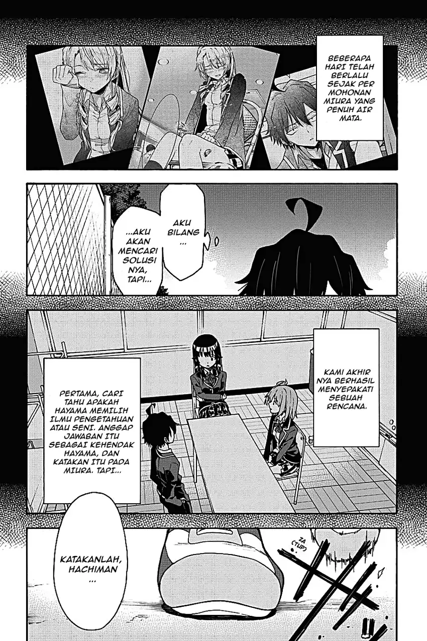 Manga Yahari Ore no Seishun Love Come wa Machigatteiru @comic Chapter 77 gambar 2