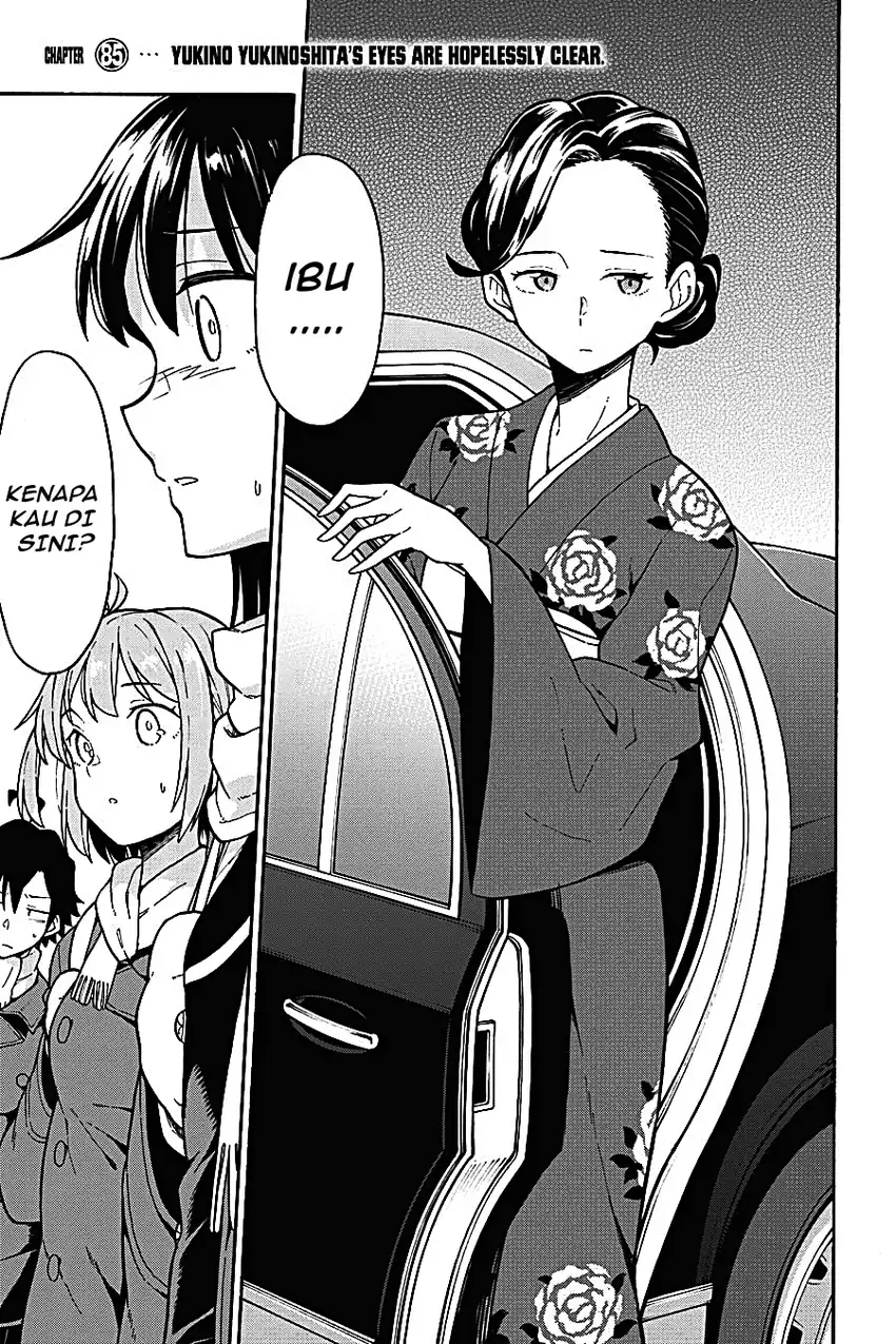 Manga Yahari Ore no Seishun Love Come wa Machigatteiru @comic Chapter 84 gambar 2