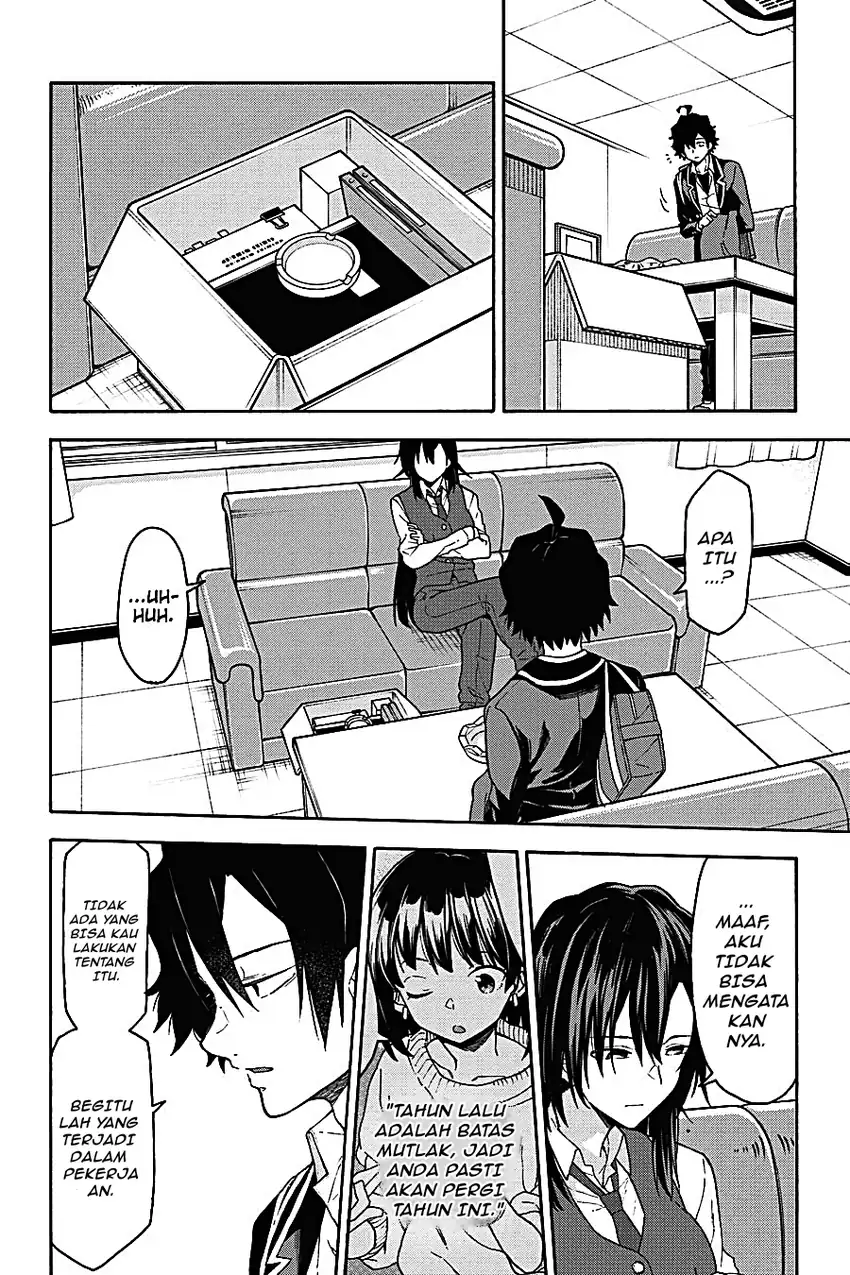 Manga Yahari Ore no Seishun Love Come wa Machigatteiru @comic Chapter 94 gambar 2