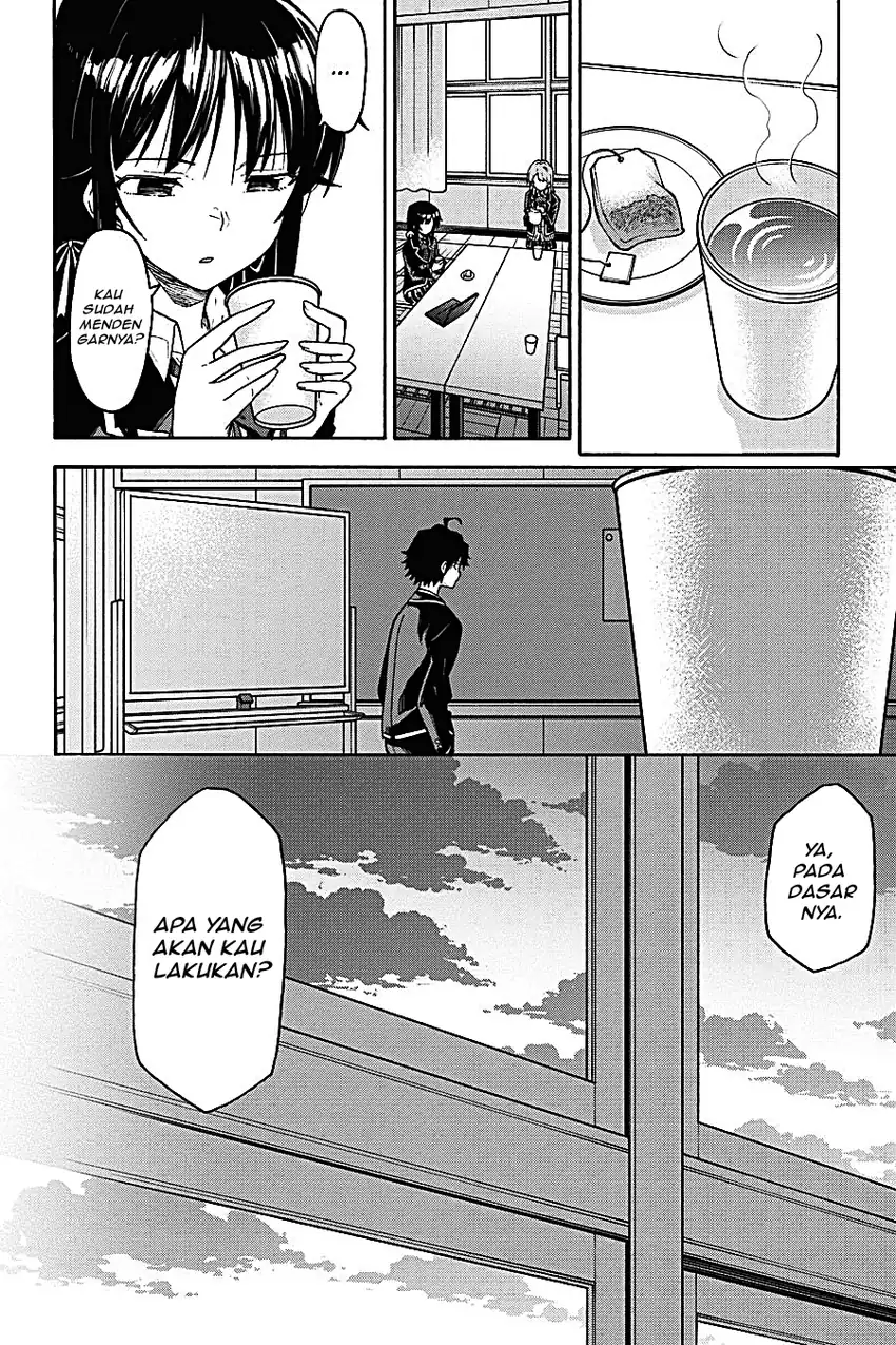 Manga Yahari Ore no Seishun Love Come wa Machigatteiru @comic Chapter 95 gambar 2