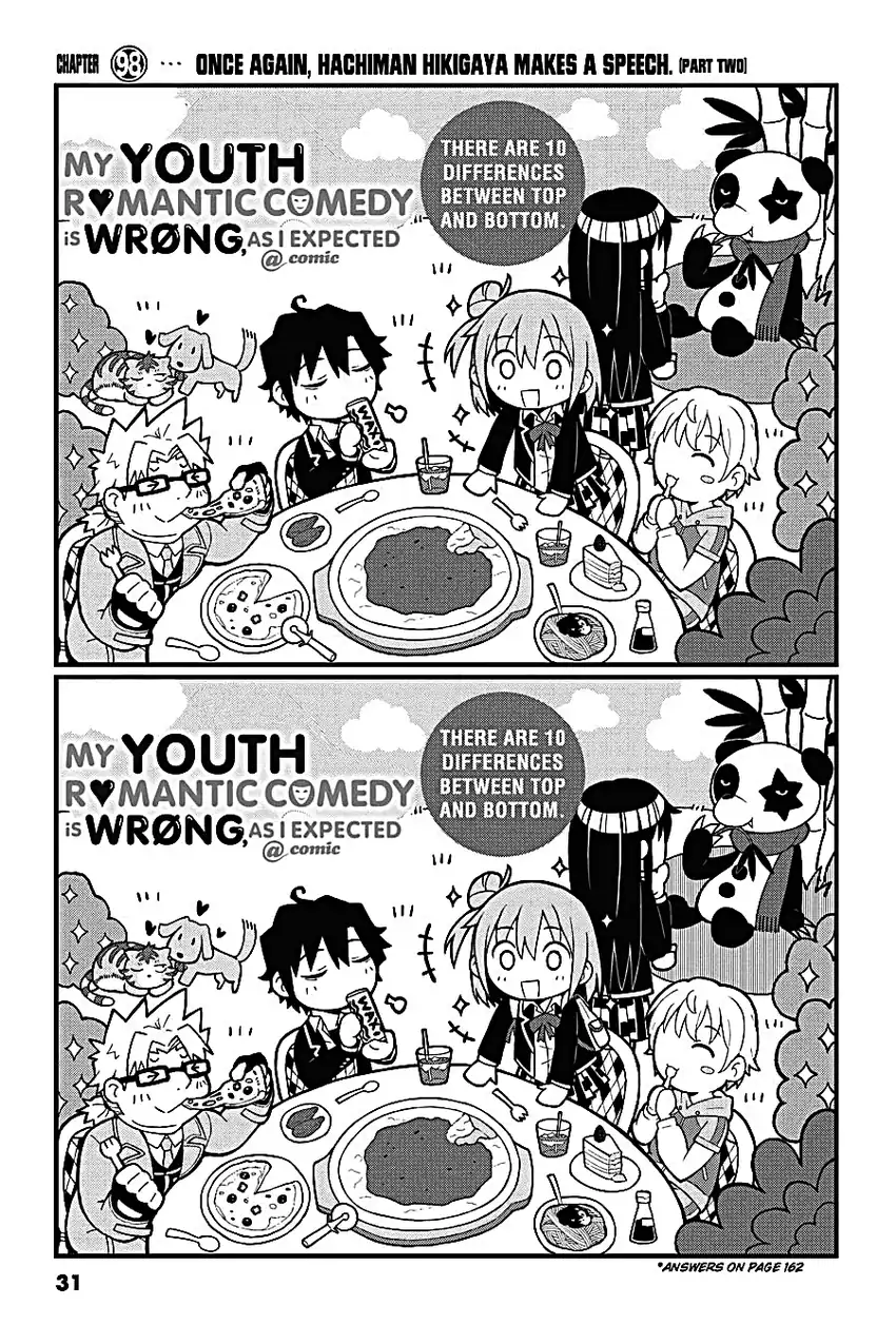 Komik Yahari Ore no Seishun Love Come wa Machigatteiru @comic Chapter 97 gambar 1