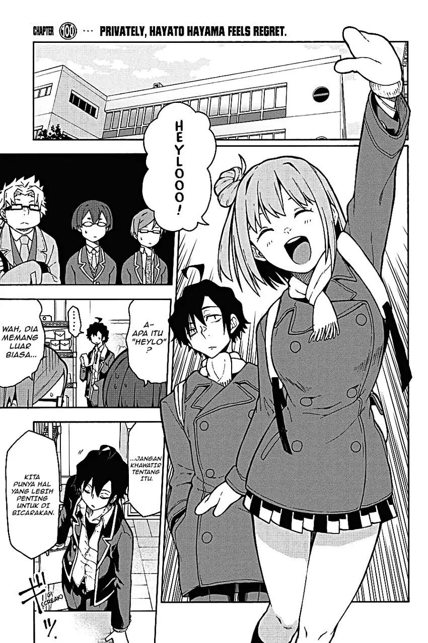 Komik Yahari Ore no Seishun Love Come wa Machigatteiru @comic Chapter 99 gambar 1