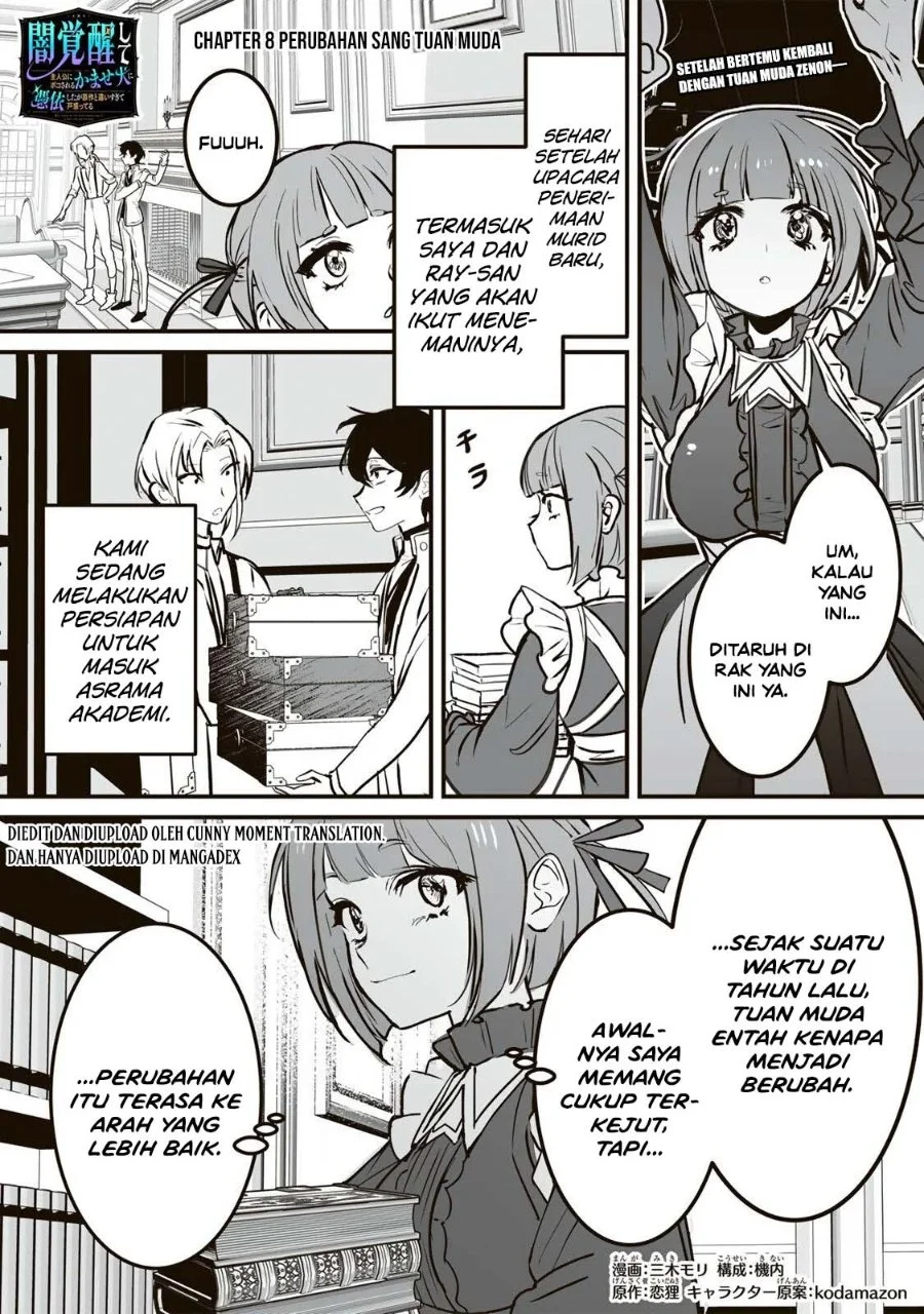 Komik Yami Kakusei Shite Shujinkou ni Bokosareru Kamaseinu ni Hyoui Shita ga Gensaku to Chigaisugite Tomadotteru Chapter 8 gambar 1
