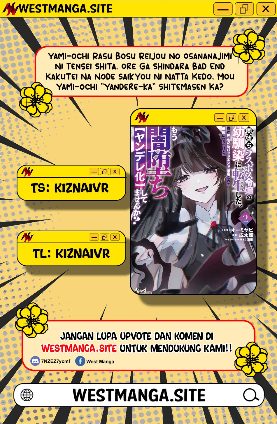 Yami-ochi Rasu Bosu Reijou No Osananajimi Ni Tensei Shita. Ore Ga Shindara Bad End Kakutei Na Node Saikyou Ni Natta Kedo, Mou Yami-ochi “yandere-ka” Shitemasen Ka? Chapter 13 halaman 2