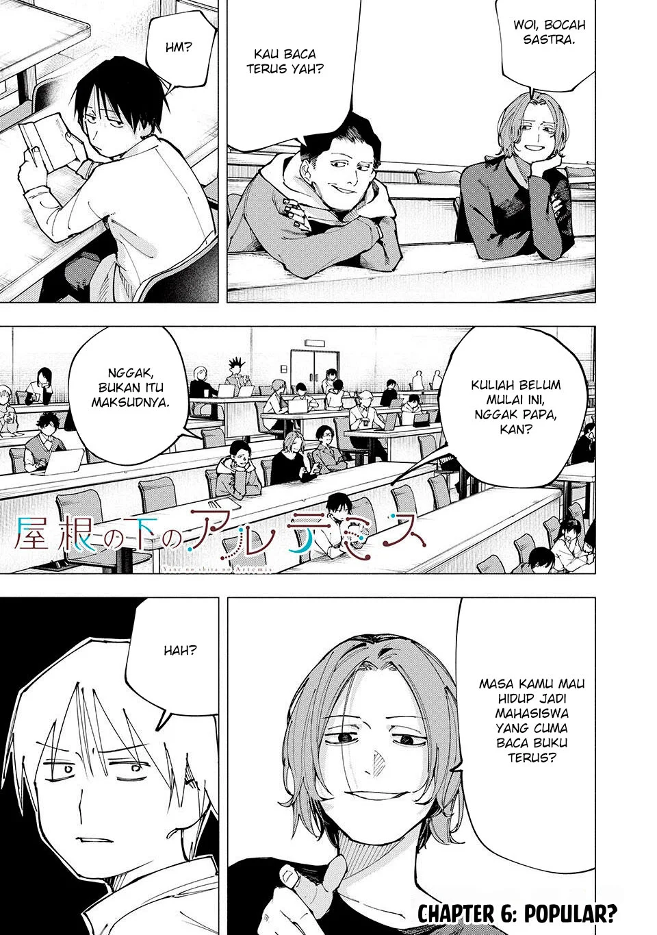 Manga Yane no Shita no Artemis Chapter 6 gambar 2