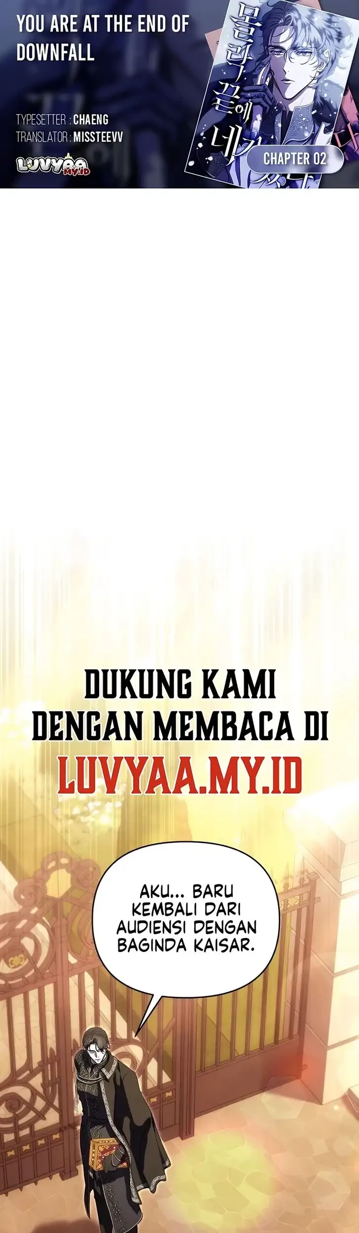 Komik You Are at the End of the Downfall Chapter 2 gambar 1