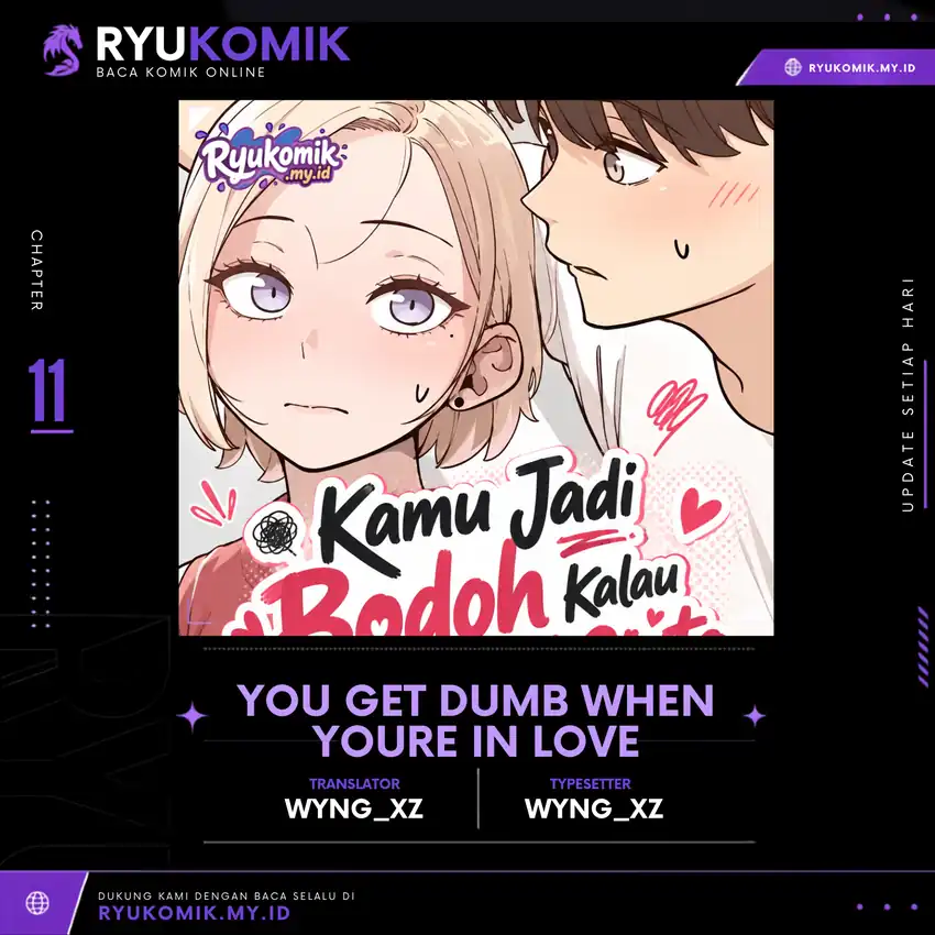 Komik You Get Dumb When You're in Love Chapter 11 gambar 1