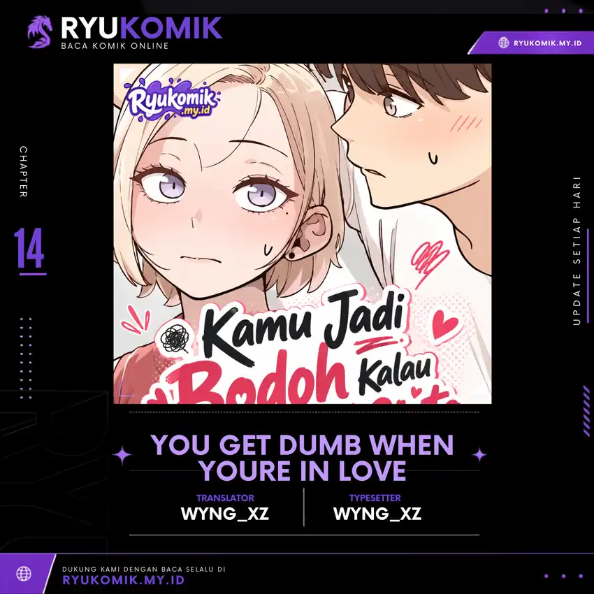 Komik You Get Dumb When You're in Love Chapter 14 gambar 1