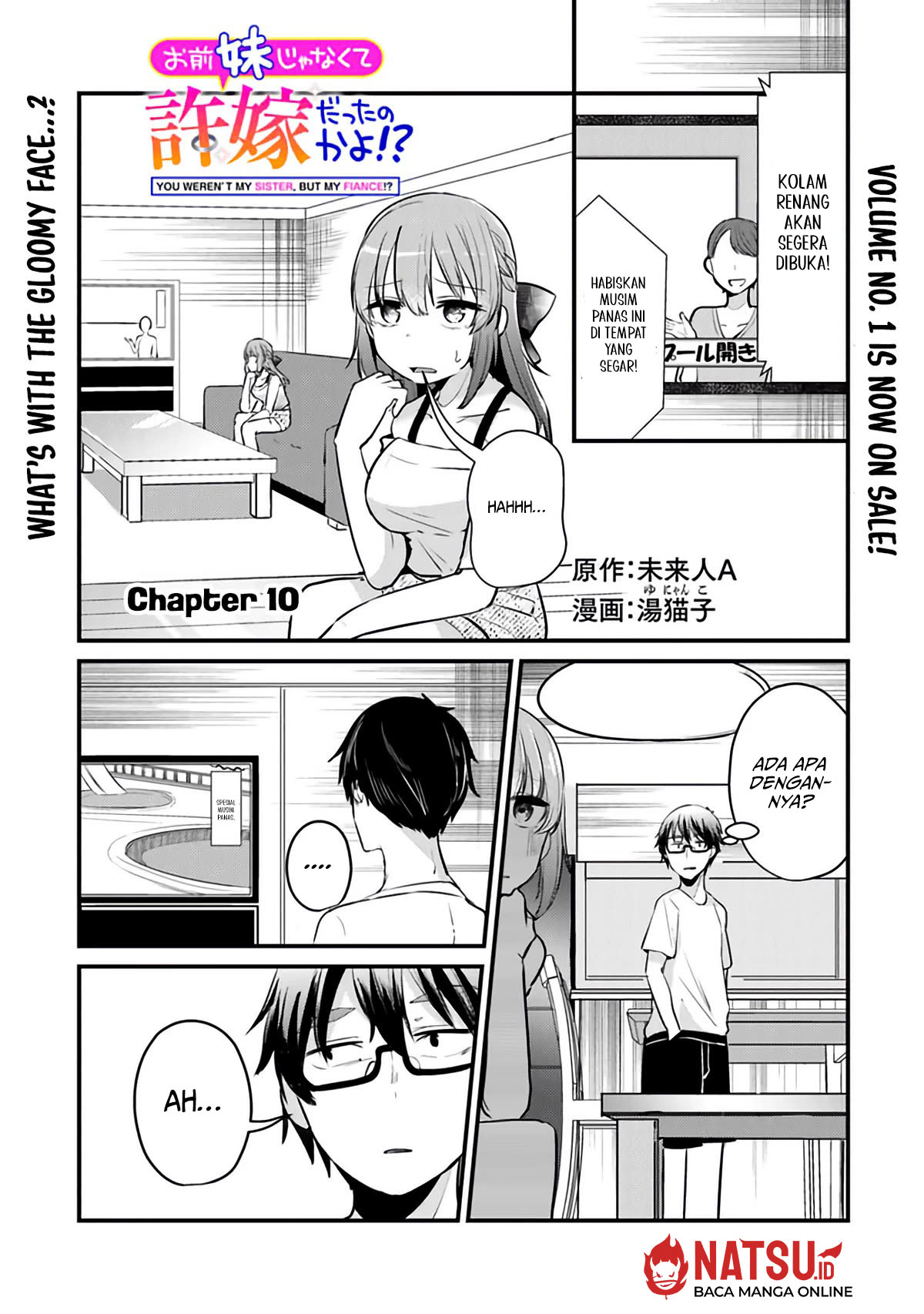 Manga You Weren’t My Sister, But My Fiancee!? (Omae Imouto Janakute Iinazuke Datta no ka yo!?) Chapter 10 gambar 2