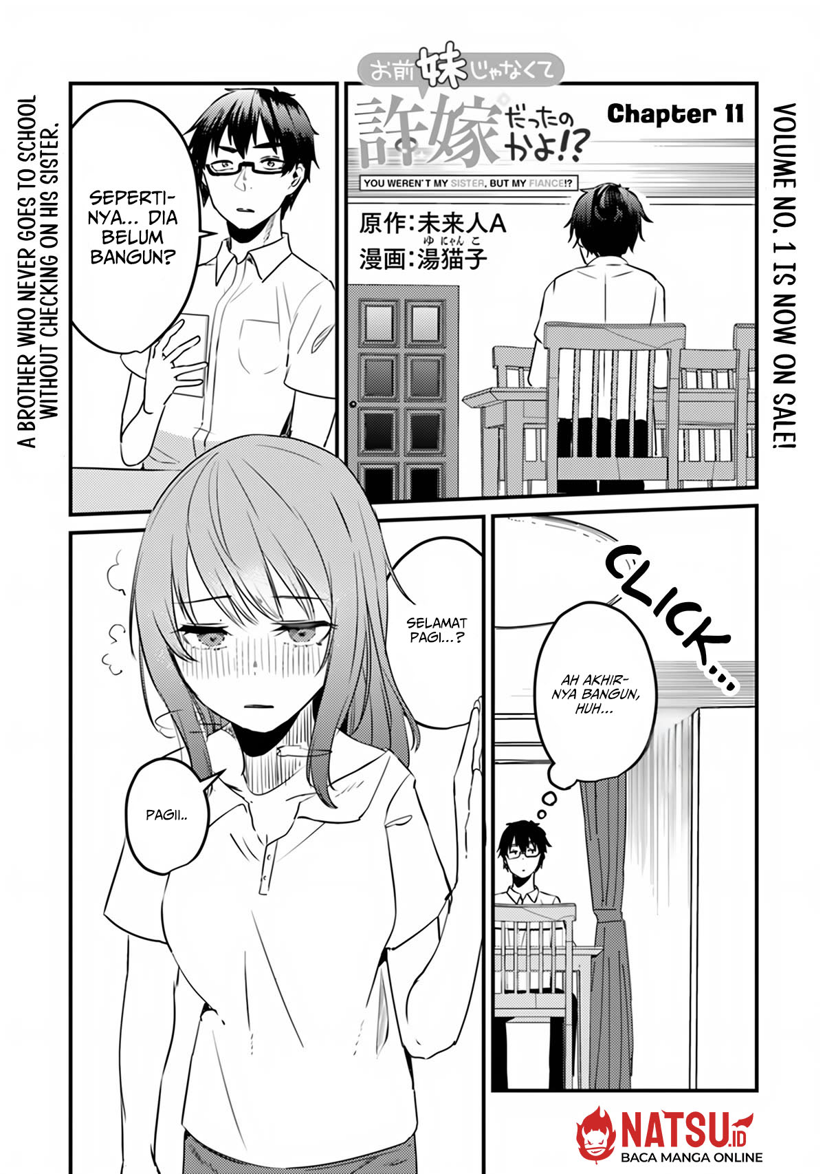 Manga You Weren’t My Sister, But My Fiancee!? (Omae Imouto Janakute Iinazuke Datta no ka yo!?) Chapter 11 gambar 2