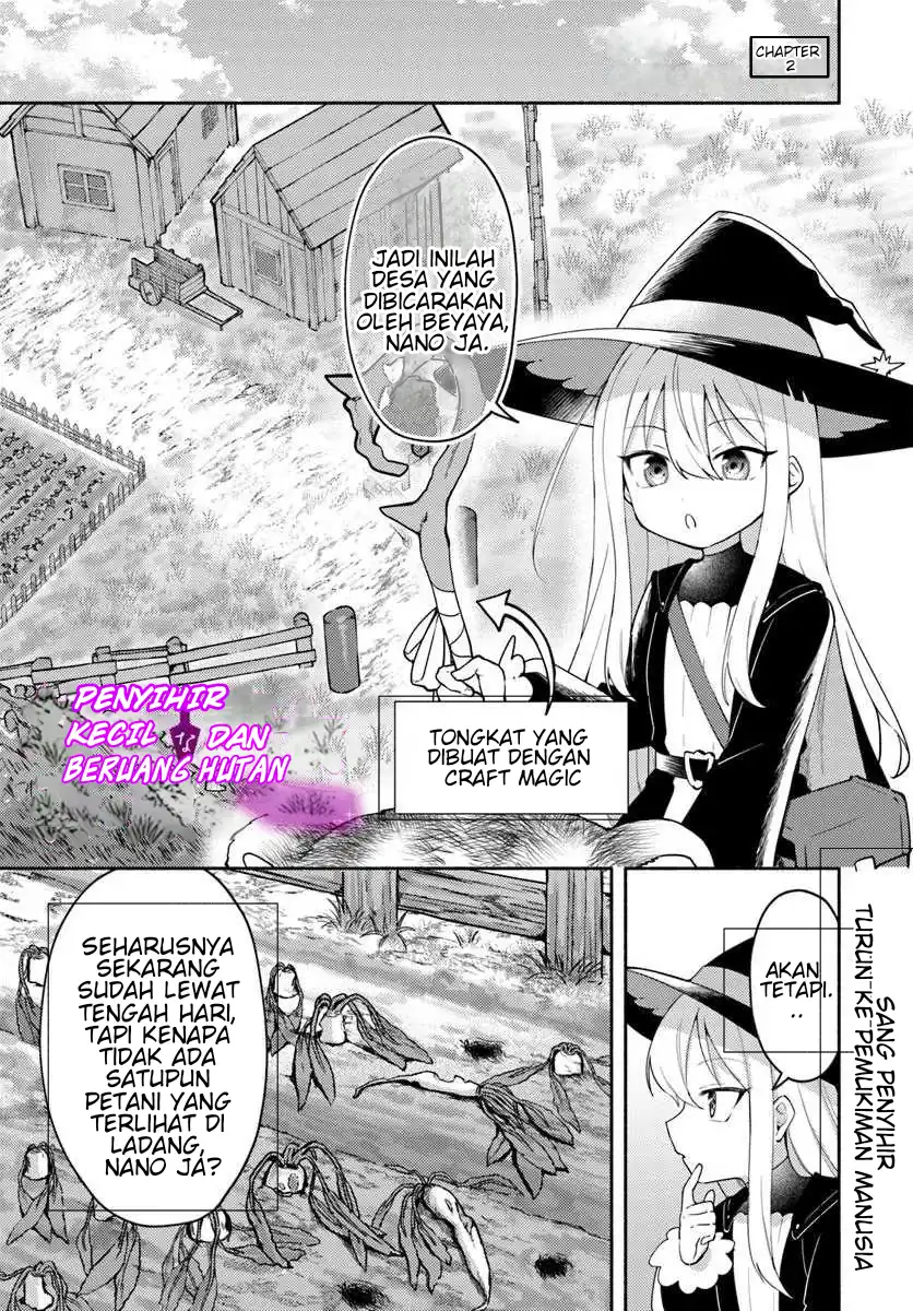 Komik Youjo na Majo to Mori no Kuma-san: Isekai de Potion Tsukutte Nonbiri Slow Life ga Shitai no jaga? Chapter 2.1 gambar 1