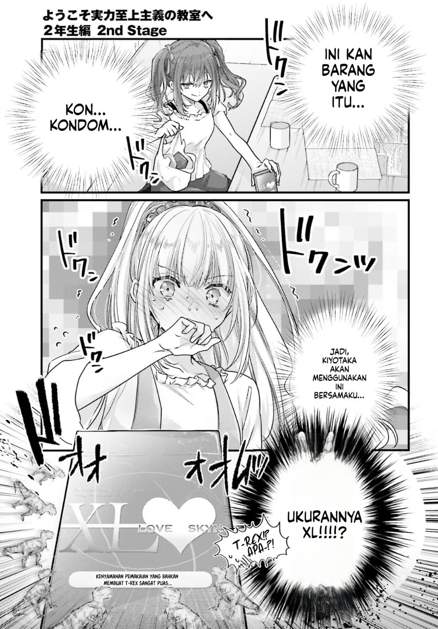 Komik Youkoso Jitsuryoku Shijou Shugi no Kyoushitsu e 2-nensei-hen 2nd Stage Chapter 10 gambar 1
