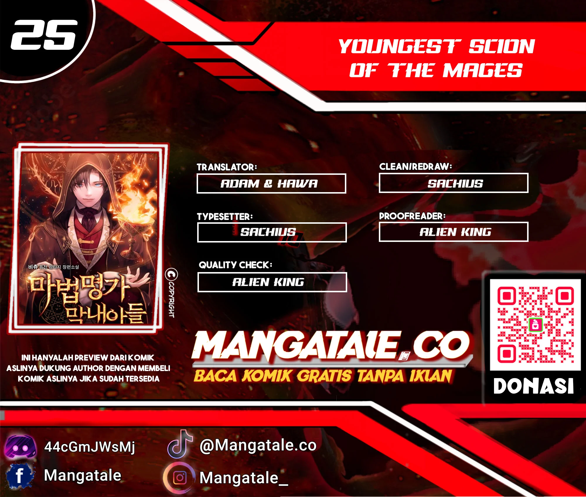 Komik Youngest Scion of the Mages Chapter 25 gambar 1