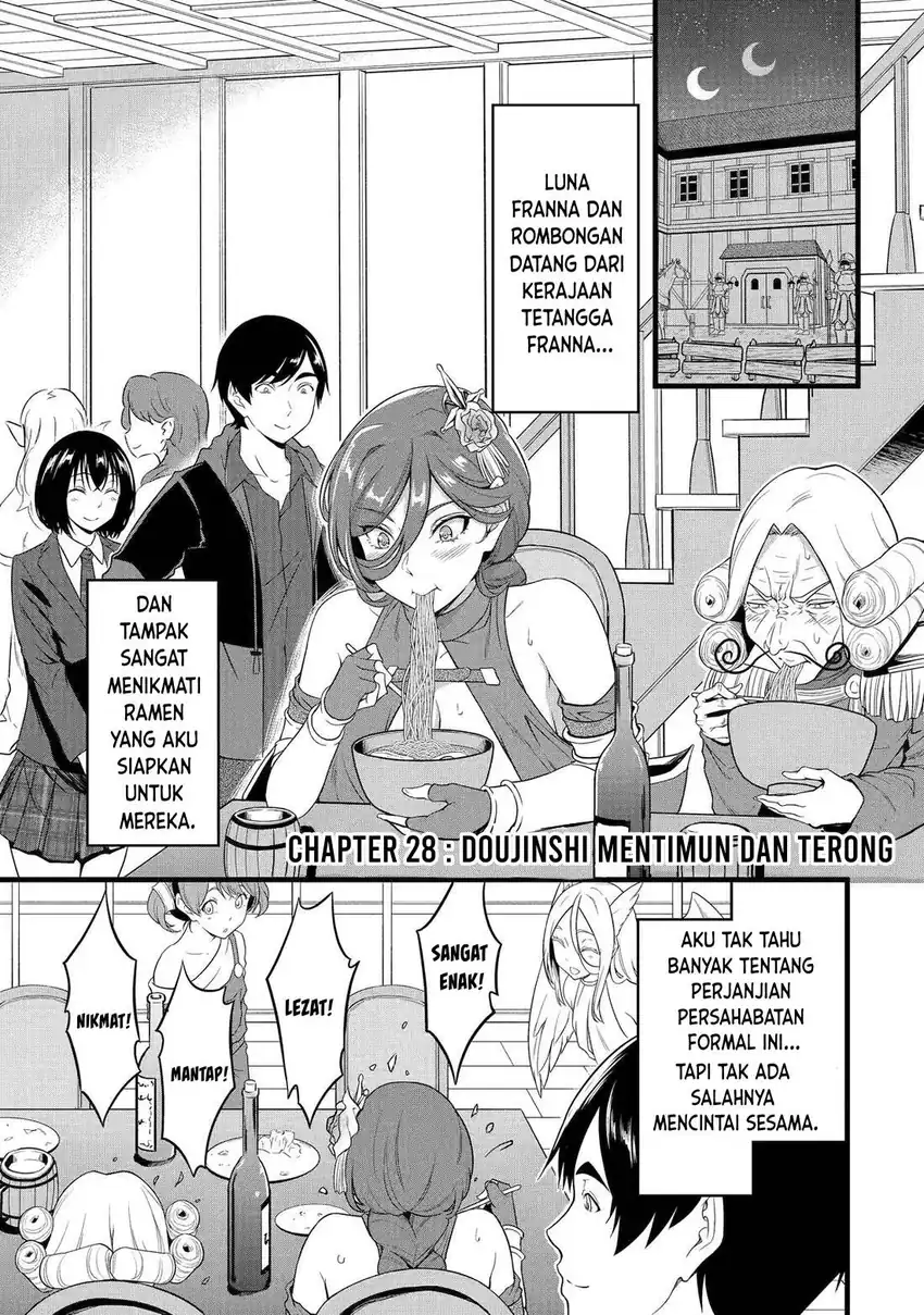 Manga Yuru Fuwa Noka No Moji Bake Skill, Yurufuwa Nouka no Mojibake Skill ~Isekai de Katarogu Tsuuhan Yattemasu~ Chapter 28 gambar 2