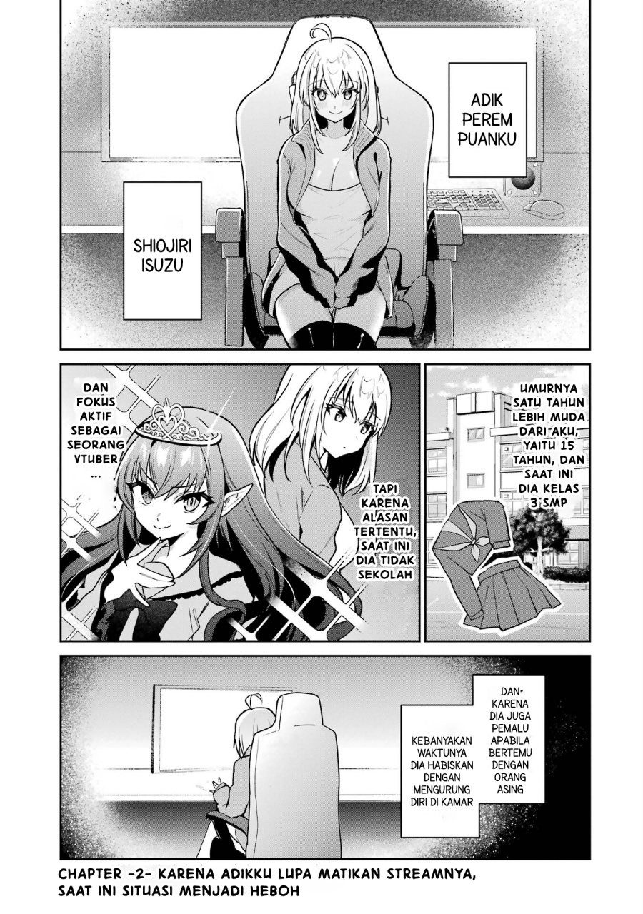 Manga Yuumei VTuber no Ani Dakedo Nazeka Ore ga Yuumei ni Natteita Chapter 2 gambar 2
