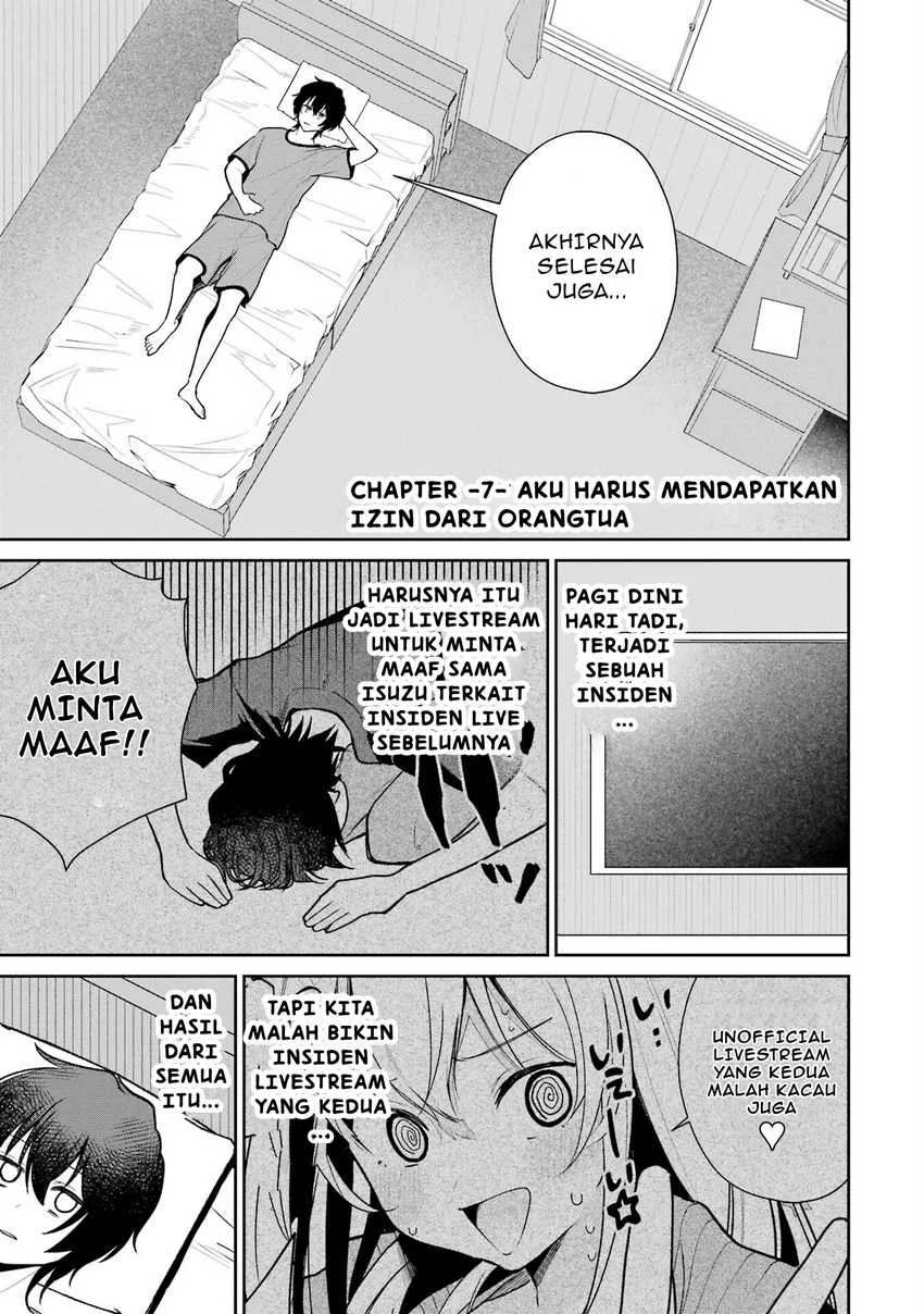 Manga Yuumei VTuber no Ani Dakedo Nazeka Ore ga Yuumei ni Natteita Chapter 7 gambar 2