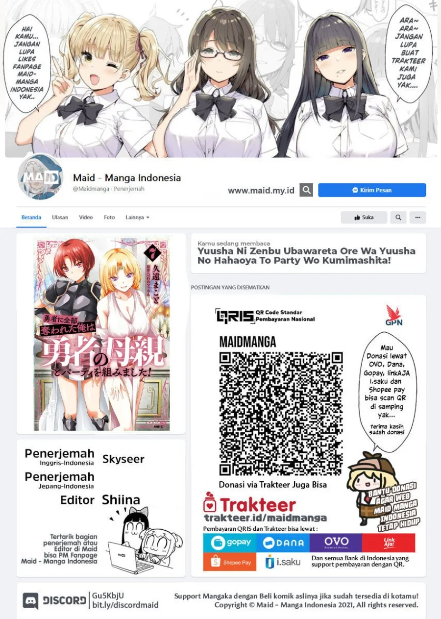 Manga Yuusha ni Zenbu Ubawareta Ore wa Yuusha no Hahaoya to Party wo Kumimashita! Chapter 36 gambar 2