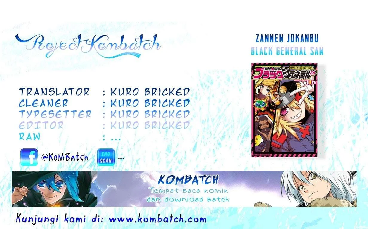 Komik Zannen Jokanbu Black General san Chapter 2 gambar 1
