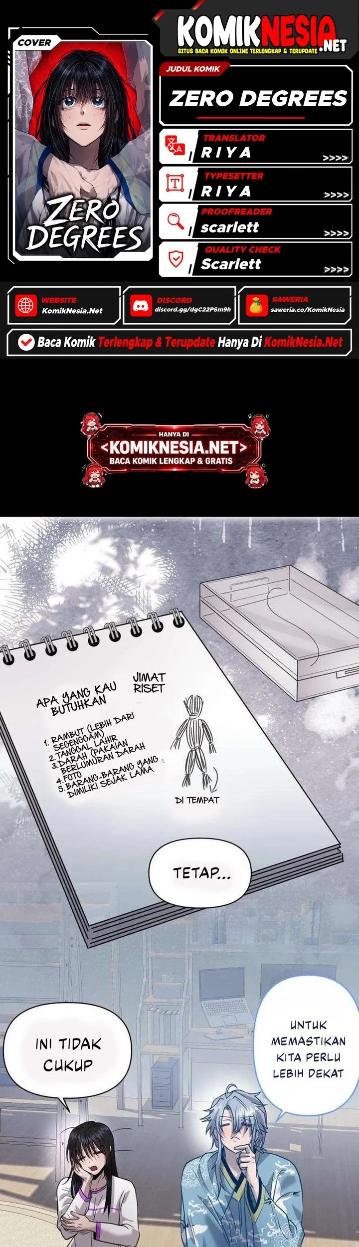 Komik Zero Degrees Chapter 8 gambar 1