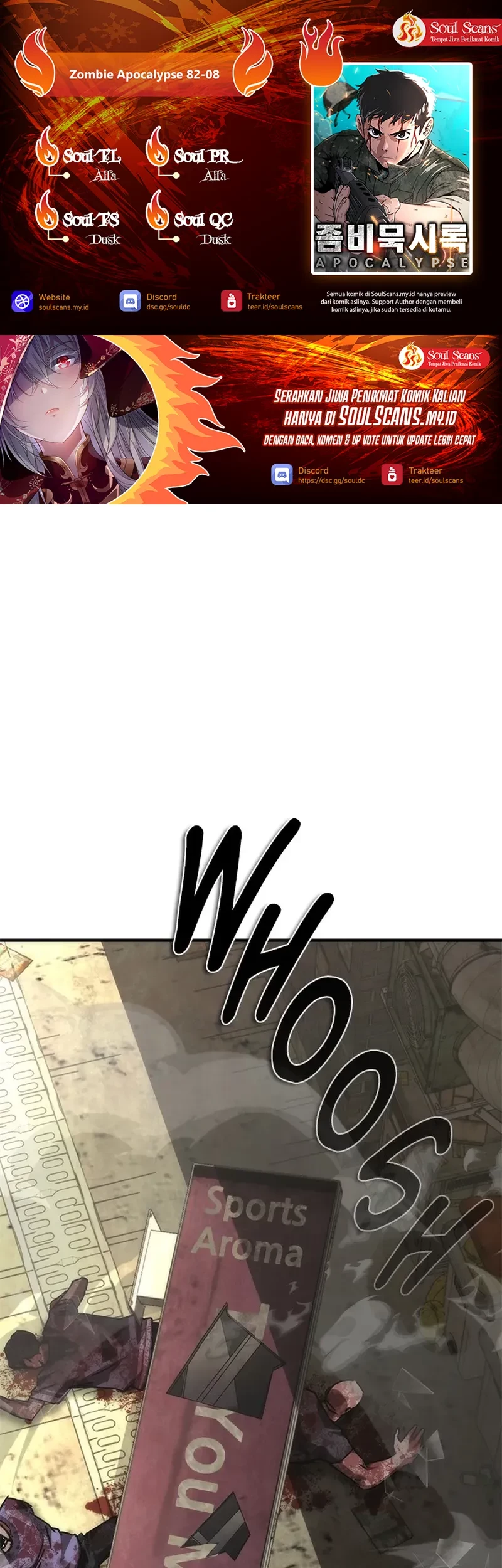 Komik Zombie Apocalypse 82-08 Chapter 71 gambar 1