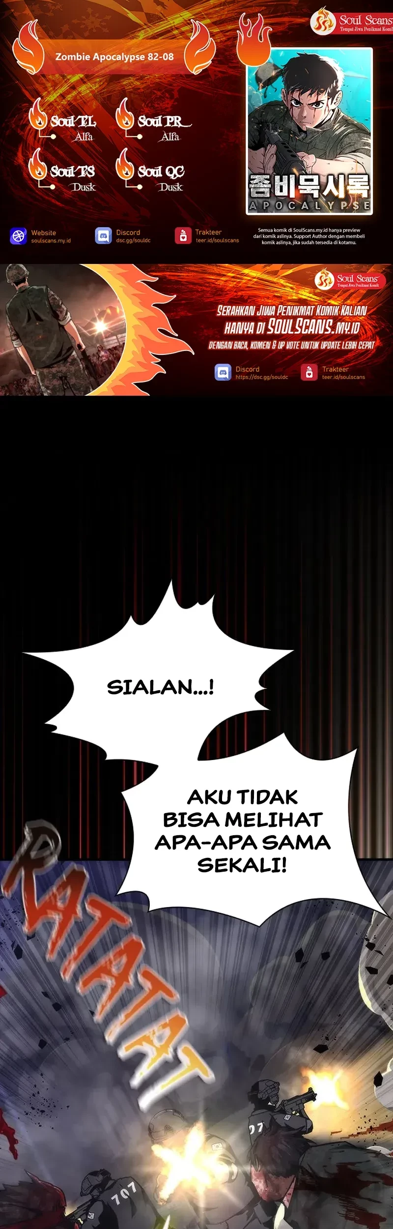 Komik Zombie Apocalypse 82-08 Chapter 73 gambar 1