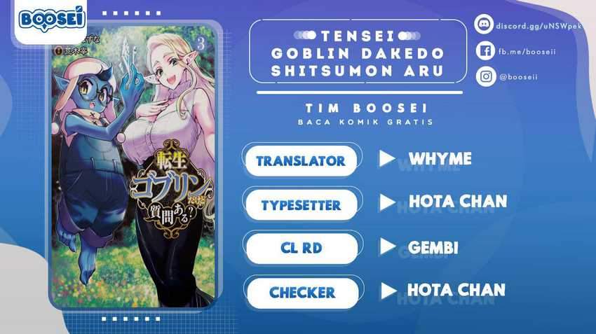 Komik Tensei Goblin da kedo Shitsumon aru? Chapter 30 gambar 1
