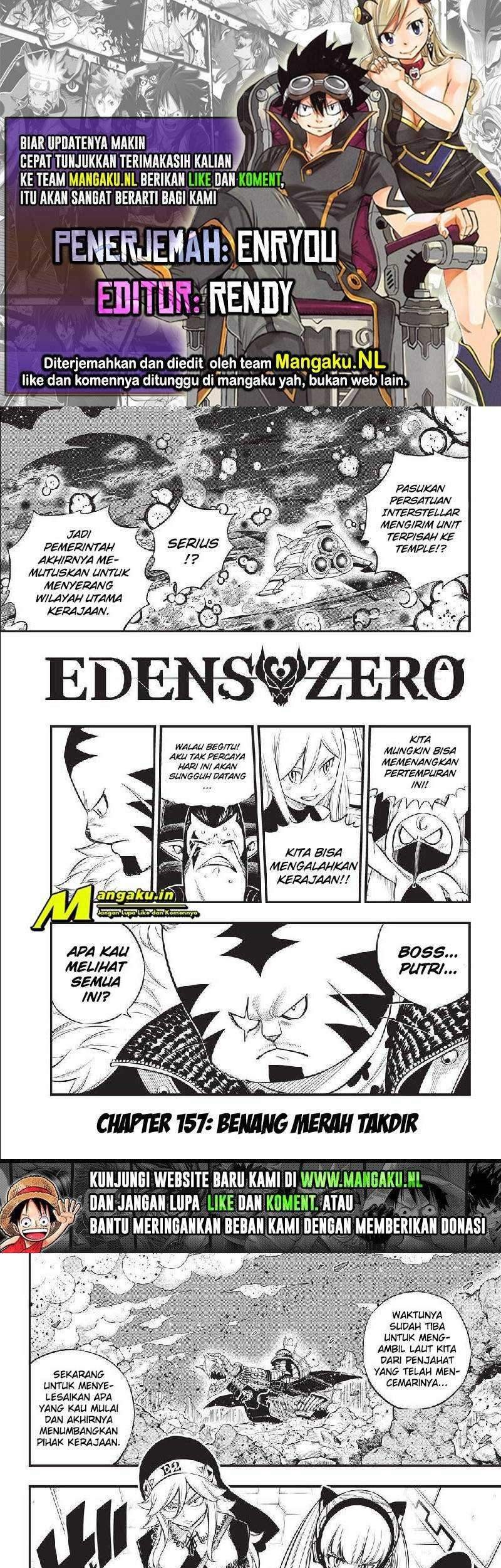 Komik Eden's Zero Chapter 157 gambar 1