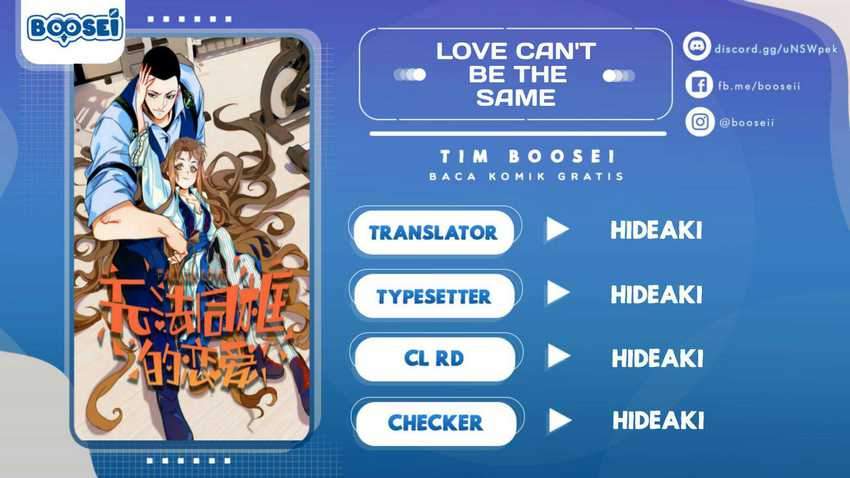 Komik Love Can’t Be The Same Chapter 04 gambar 1