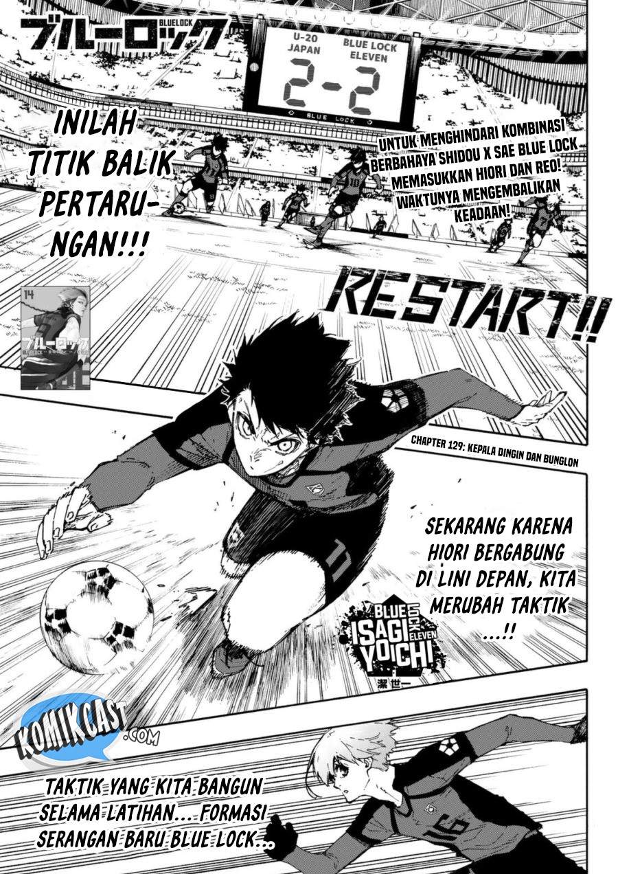 Komik Blue Lock Chapter 129 gambar 1