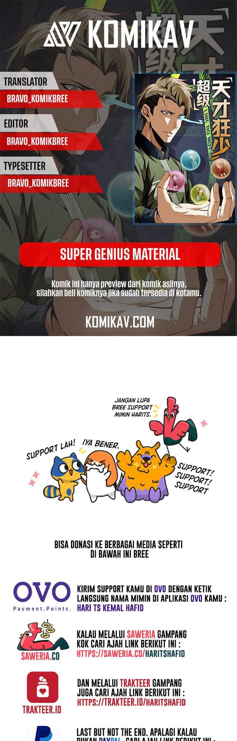 Komik Super Genius Material Chapter 01 gambar 1