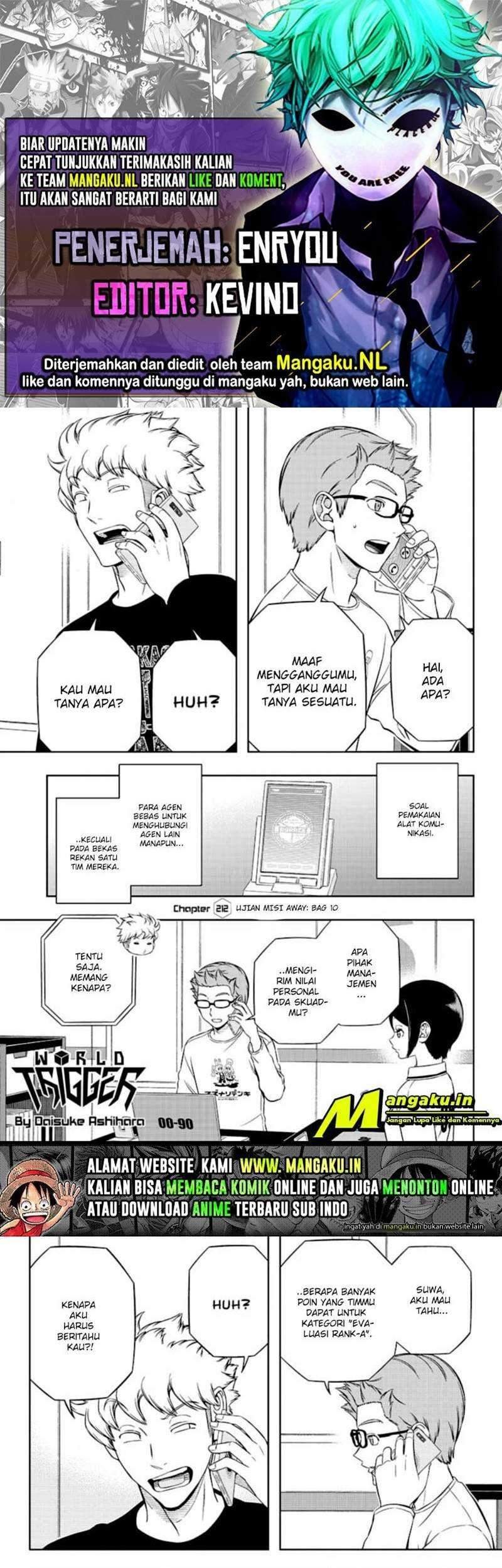 Komik World Trigger Chapter 212 gambar 1